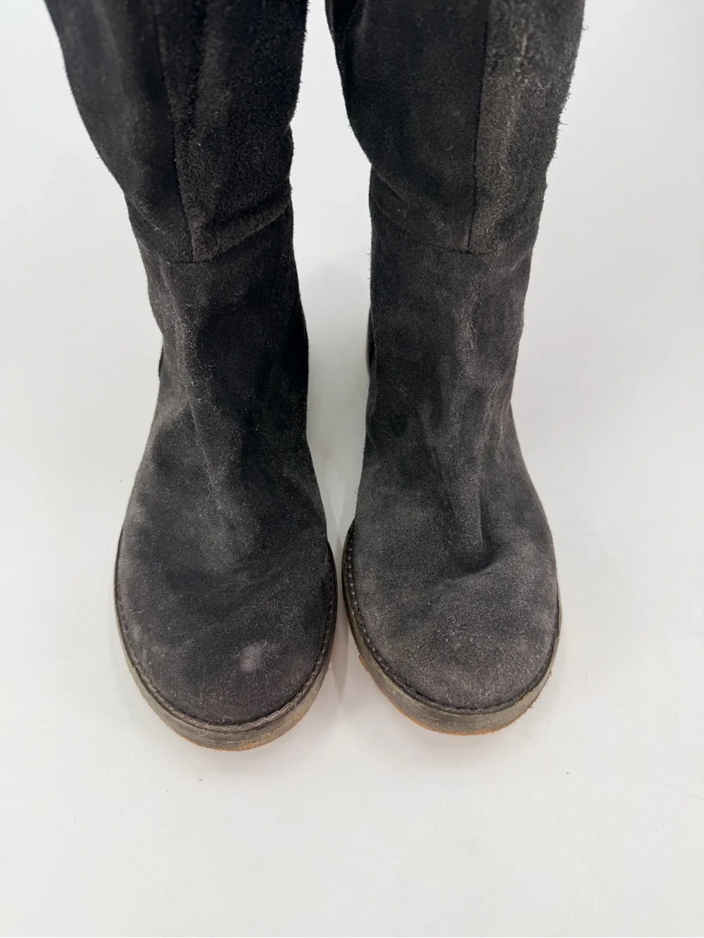 Free People Carlisle and Black Suede Over the Knee Boots 38